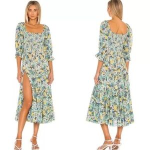 NWT!! LoveShackFancy Capri Midi Dress- Size XS